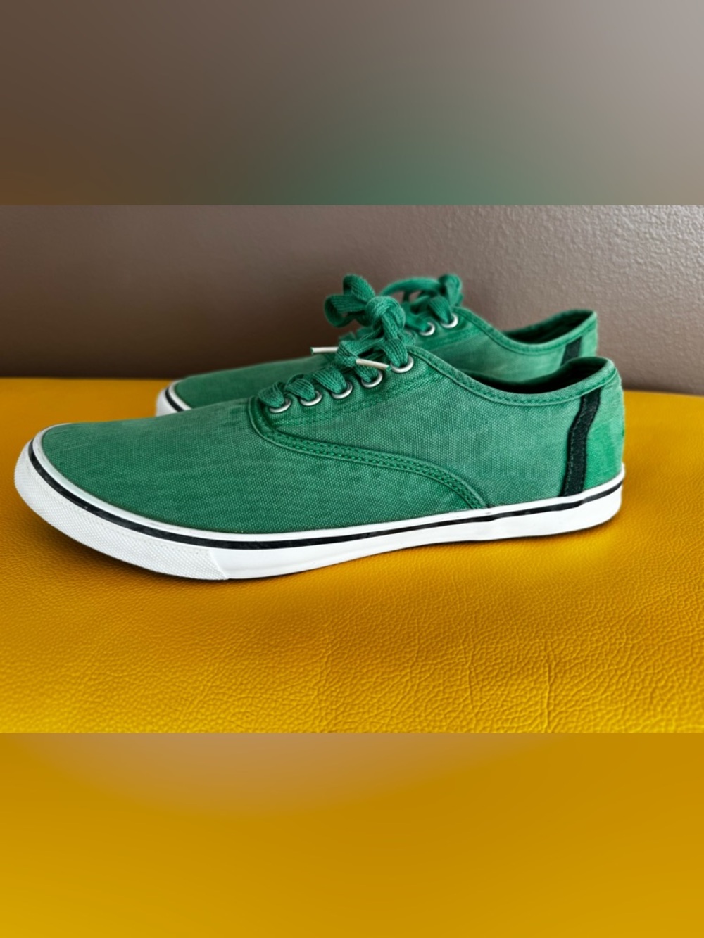 Call it Spring/ Keds/ Men  Green Canvas Low-Top Sneakers/ New/ 8
